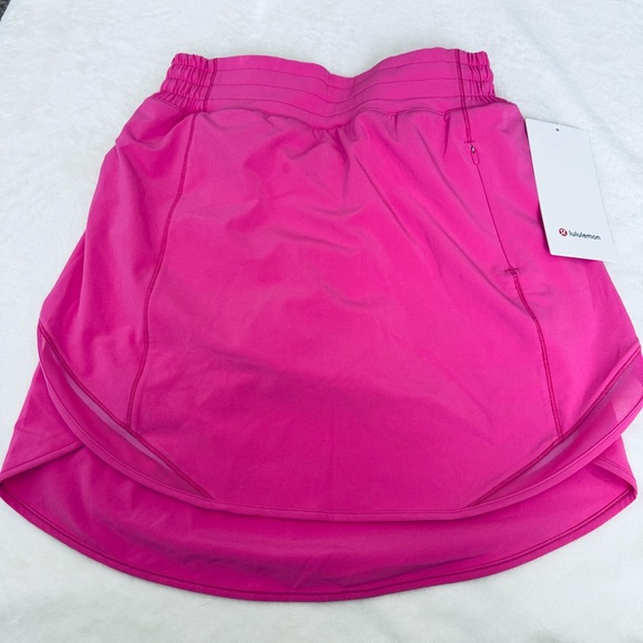 Lululemon | Hotty Hot High-Rise Skirt *Long SONIC PINK - Picture 14 of 16